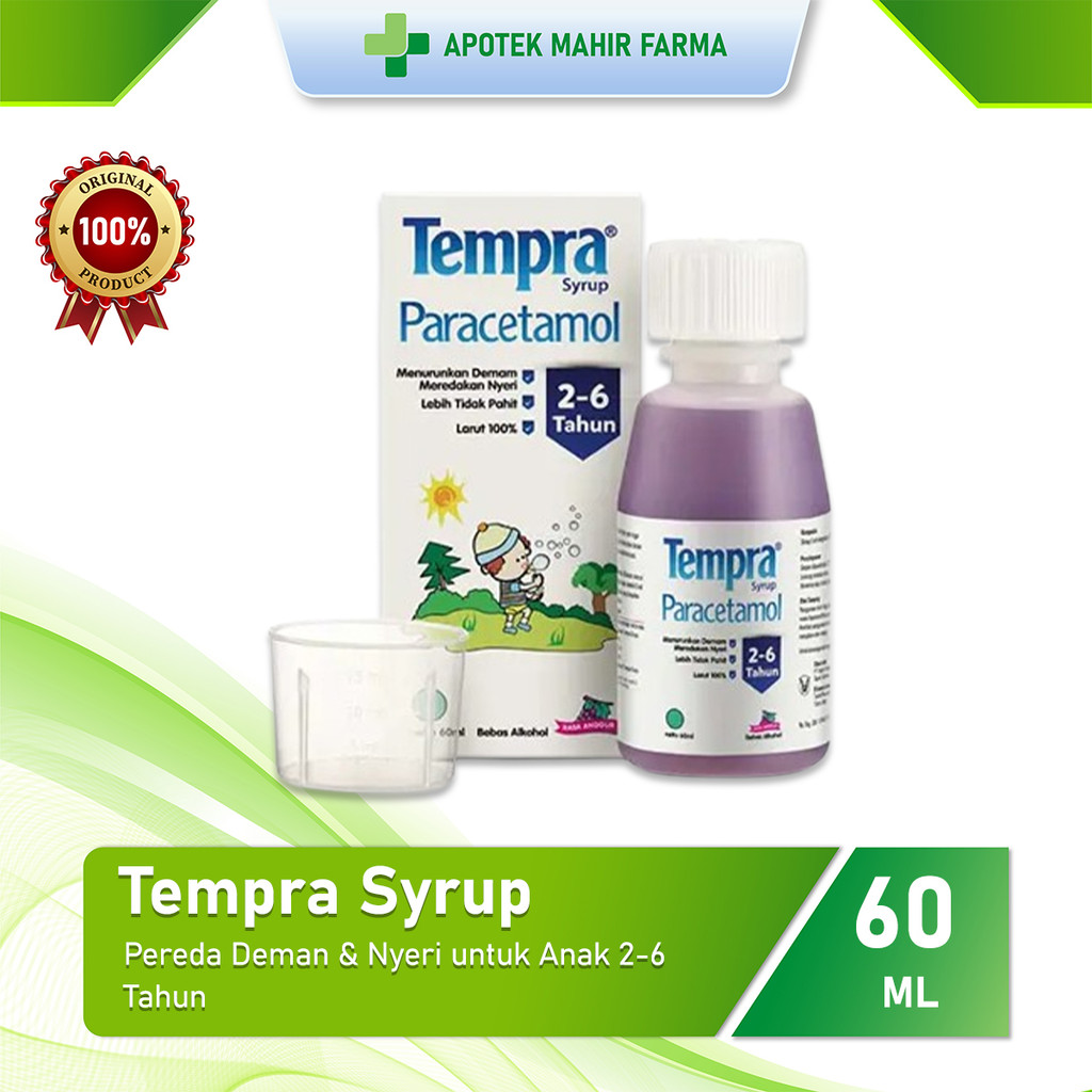 Tempra Syrup Paracetamol Anak Rasa Anggur 60ml