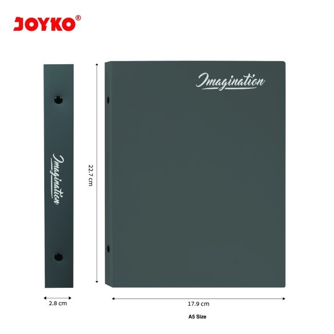 Binder Note A5 Joyko TSPL-M508 / Buku Binder Simple A5 10 sheets / Binder Imagination / Binder Hitam