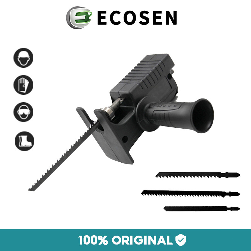 ECOSEN Mesin Adapter Jigsaw Gergaji Mesin Gergaji Mesin Adapter reciprocating Jigsaw