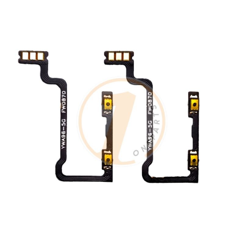 Flexibel Volume OPPO A96 4G / RENO 7 4G / RENO 8Z / RENO 7Z Tombol VOL Original - Flexi Flexible Fle