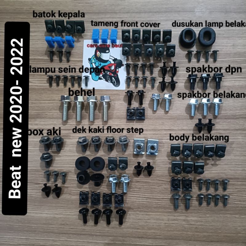 baut fullset body beat new 2020 - 2022 / baut lengkap body beat new