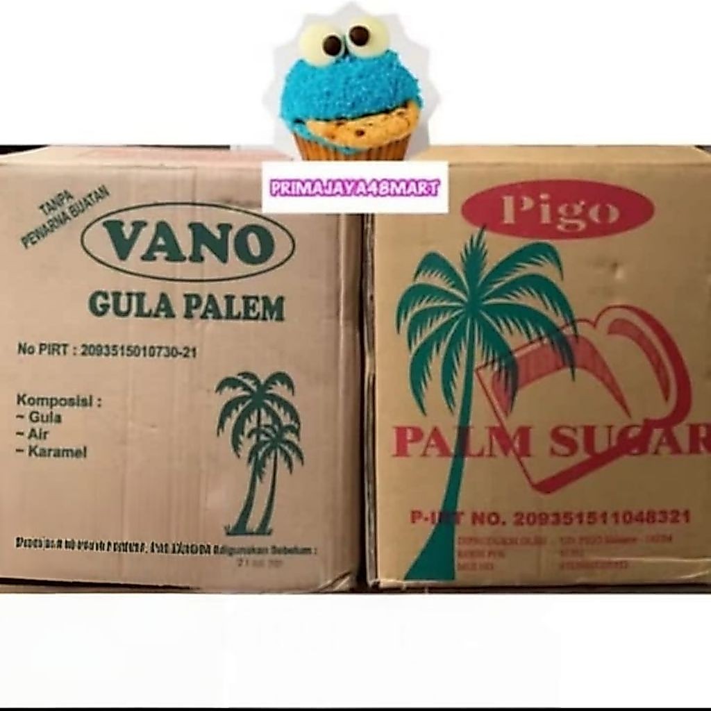 PALM SUGAR 12.5KG / GULA PALEM 1 KARTON (PIGO/ VANO)