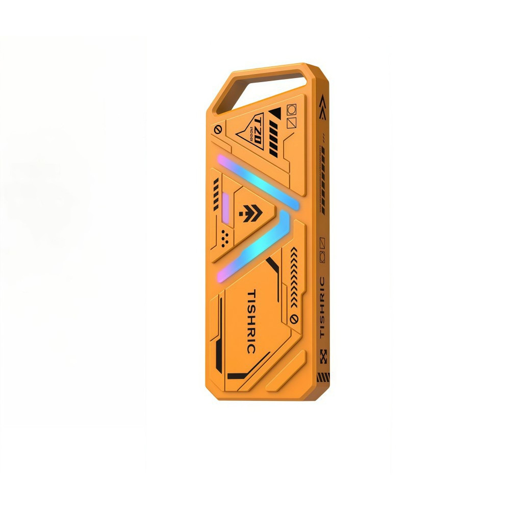 TISHRIC RGB NVME SSD  Enclosure  Housing 10Gbps portable hard drive enclosure suitable for NVME 2230