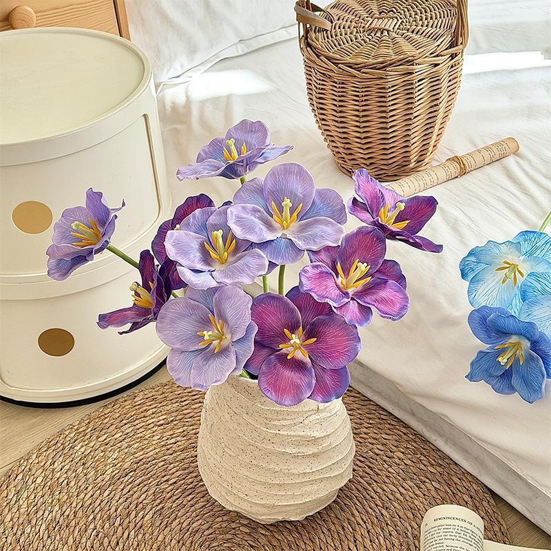 [COD] Bunga Simulasi Tulip 55Cm Plastik Artificial Bunga Hias Dekorasi Etalase Toko