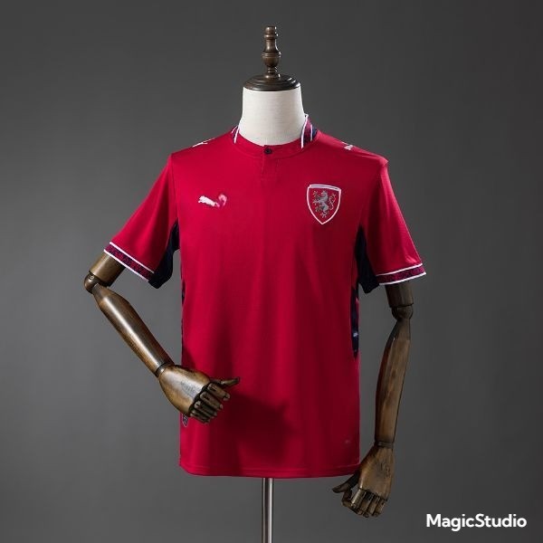 Jersey Czech Republic 2026 Home A01 T shirt pria