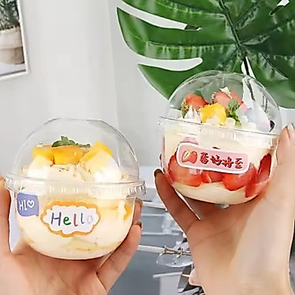 Cup Bola Mika Salad / Buah / Dessert 250 ml