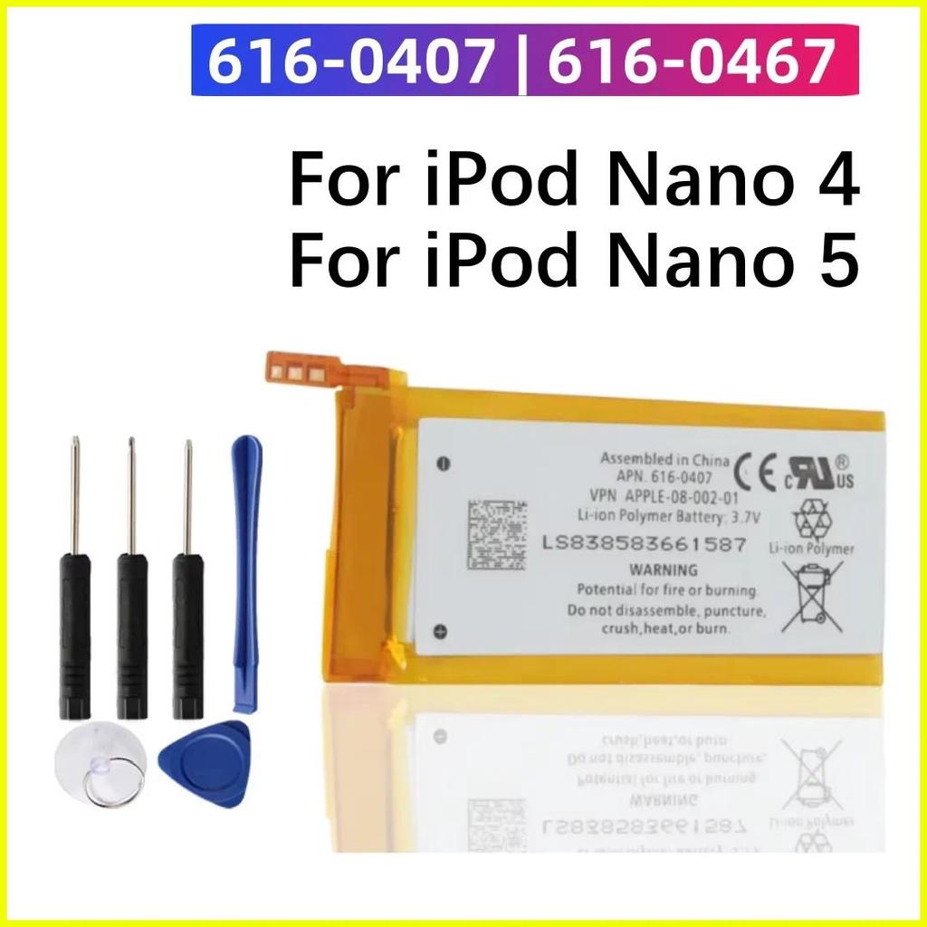 616-0467 616-0407 Replacement Battery For ipod Nano5 5G 5th Generation MP3 Li-Polymer Batteriy Nano 