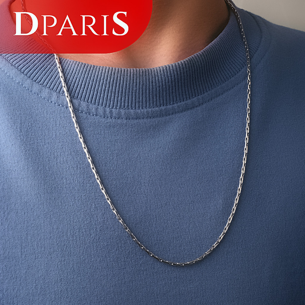 DPARIS Kalung Model Rantai Silver SKL00110