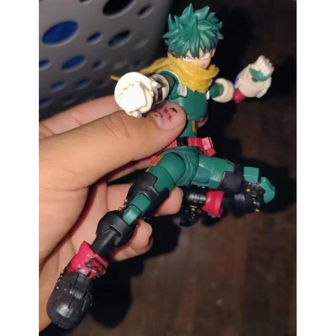 SHF My Hero Academia Deku Izuku Midoriya Articulated Model Toys Action figure Toys 15cm