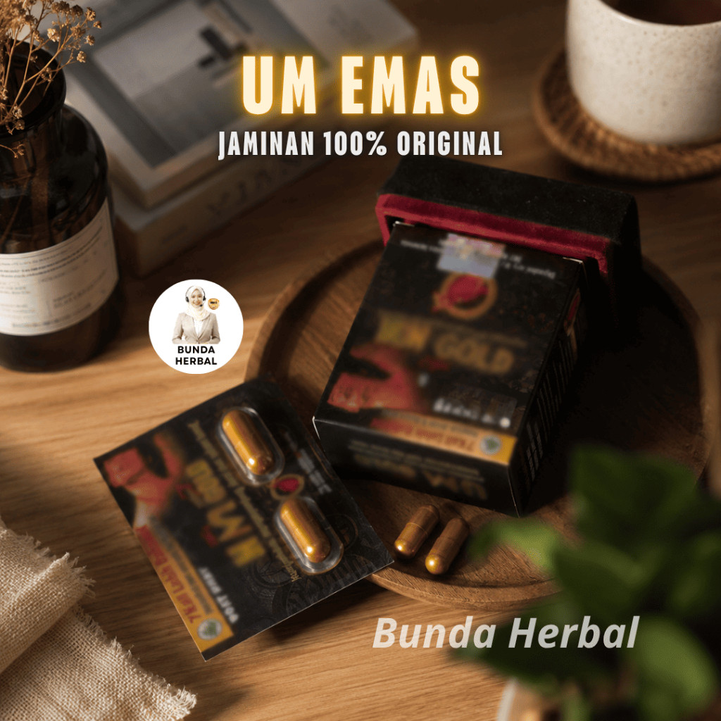 Gold UM Original Asli 100% Kemasan BOX