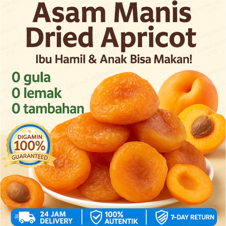 

COD⭐Alami Aman!⭐250g/500g Aprikot Merah Kering Aprikot Merah Tanpa Biji - Tiada Bahan Tambahan Aprikot Kering Berkualiti Tinggi/0 aditif/dried fruit snack/0 aditif/Aprikot Merah Kering/Manisan Buah Aprikot/Aprikot Kering Premium buah yang diawetkan