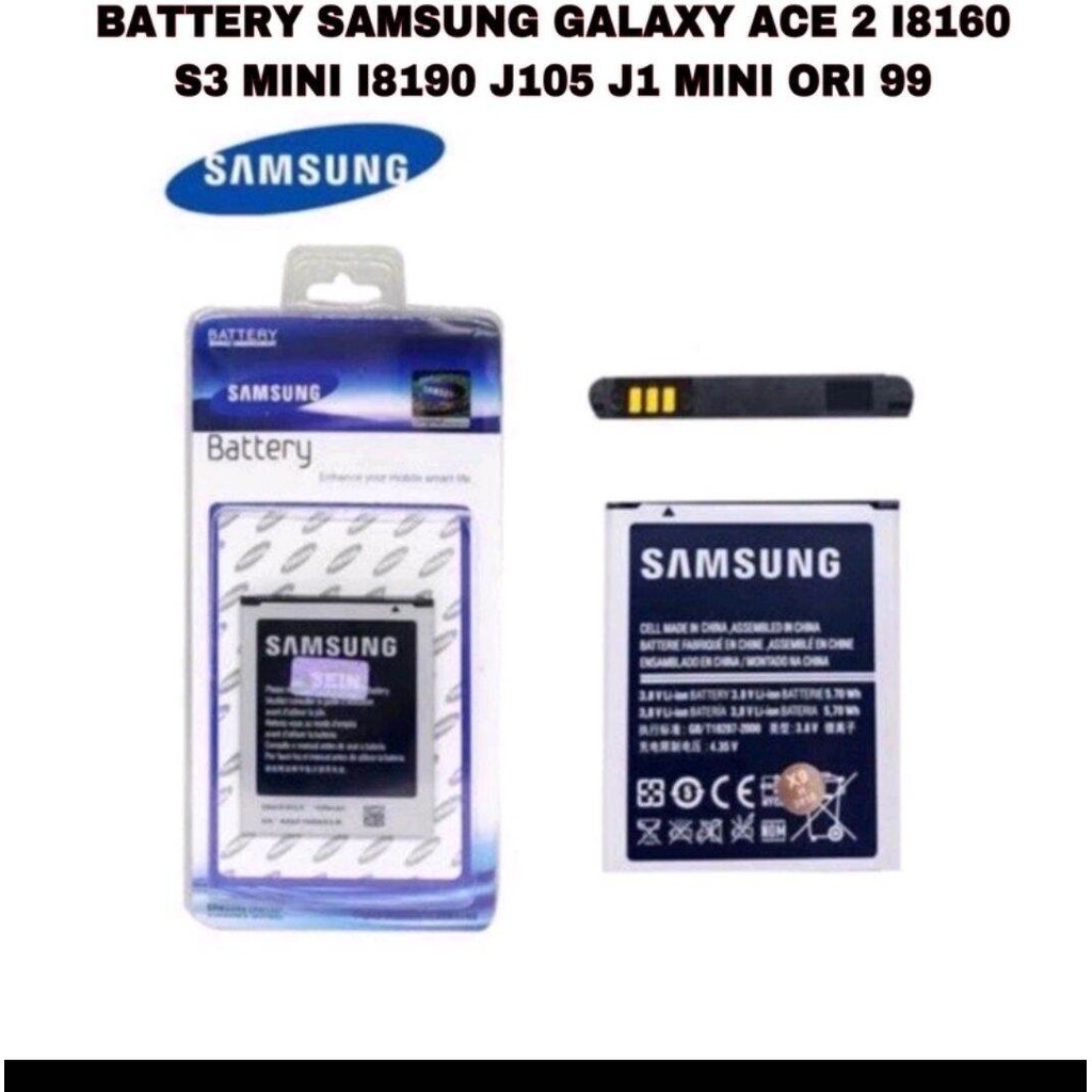 BATERAI $AMSNG J1 MINI GALAXY J1 MINI J105 J105F ORIGINAL ORI