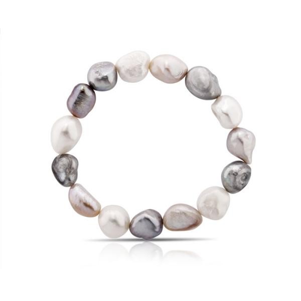 Gelang Mutiara Baroque Multicolour -Multicolour Baroque Pearl Bracelet