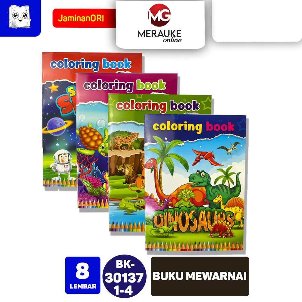 

HONEY BEKKI Coloring book,Buku mewarnai anak BK 30137