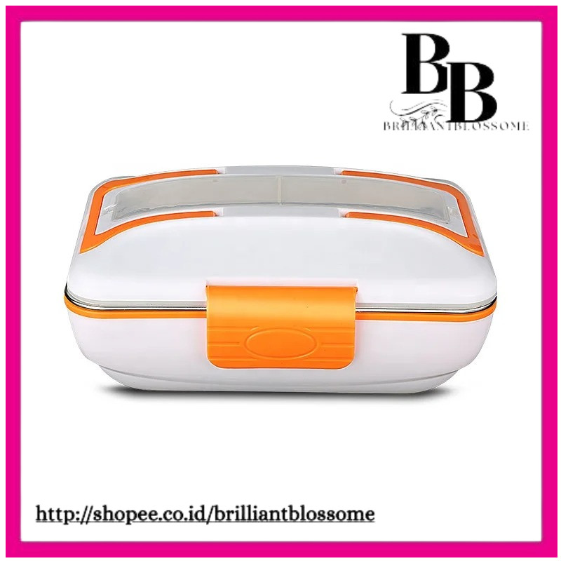 Dual Purpose Stainless Steel Heater Electric Lunch Box For Car And Home