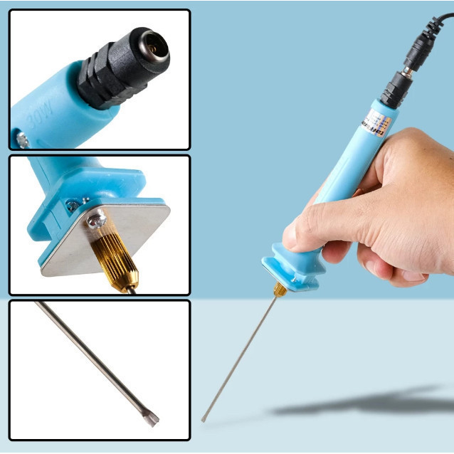 

Alat Potong Styrofoam,Styrofoam Gabus Polystyrene Cutting Machine Taffware Pemotong 10cm 30W Solder Ukir Gabus Cutter Polystyrene EPE - CT10