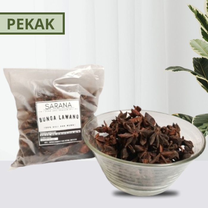 

Pekak Utuh / Bunga Lawang / Star Anise / Rempah Murah