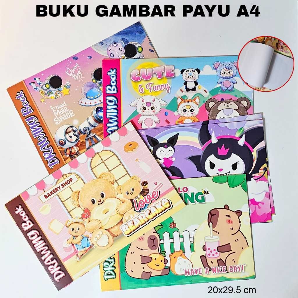 

Buku Gambar / Drawing Book A4 PAYU Karakter (10pc)