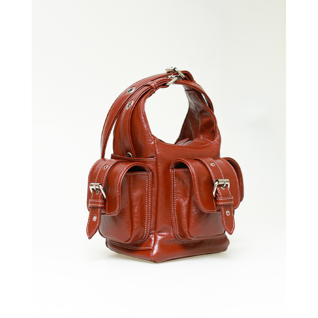 Tako Bag - Sling Bag - Omote Chan Phone Bag Mini Tas Handphone Unisex Banyak Kantong