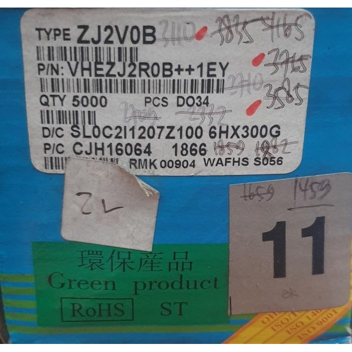 sPaRePaRt Diode Zener Glass 2.0V ZJ2V0B Semtech Harga per 10pcs