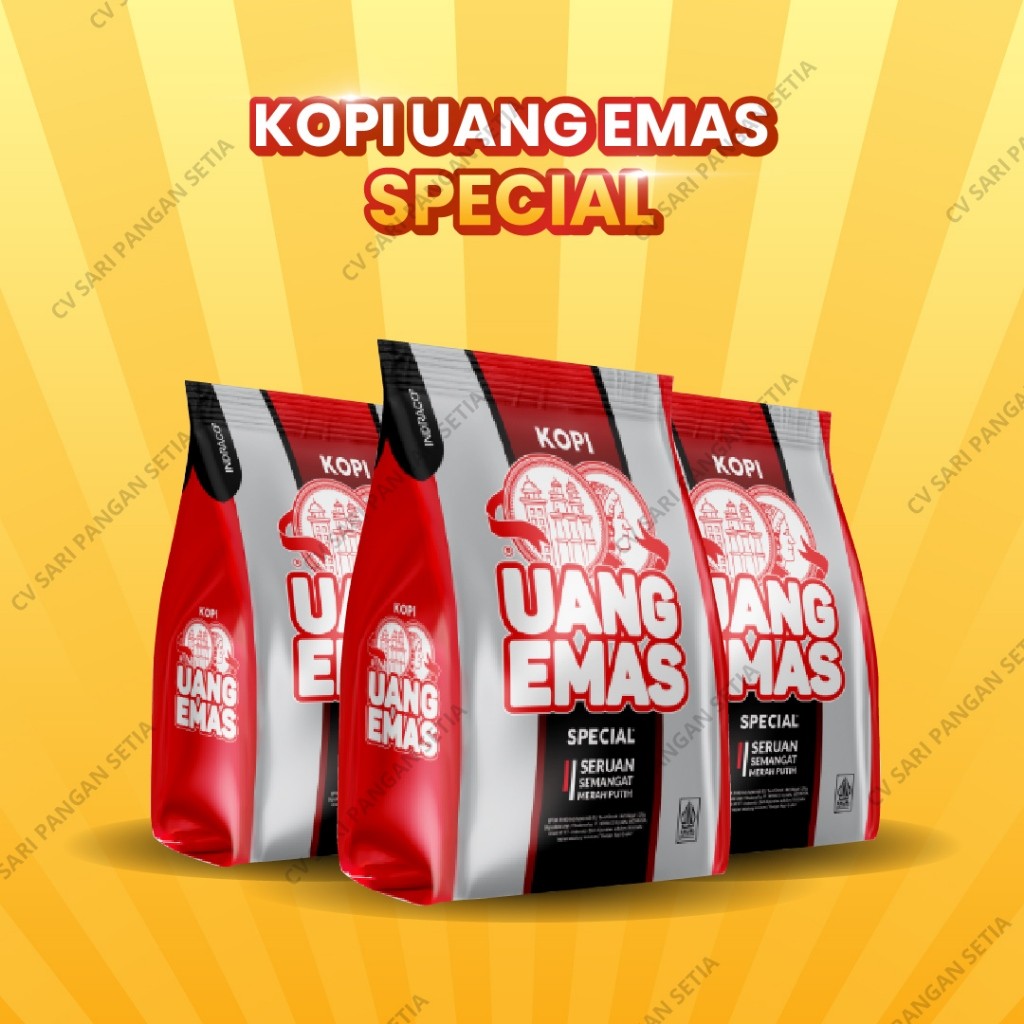 

JAMIN MURAH !!!Kopi Uang Emas 1kg (1dos)(BISA LANGSUNG ORDER)