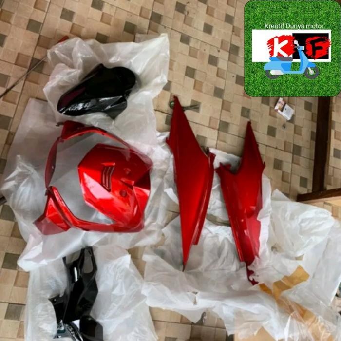 PROMO full body halus beat karbu lama Honda beat karbu merah hitam