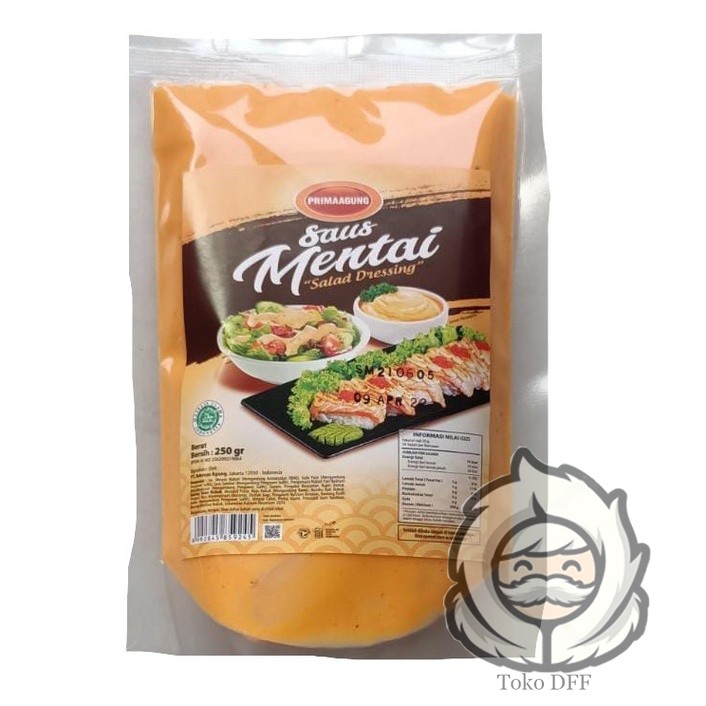 

Prima Agung Saus Mentai Dressing 500 gr 1 kg High Quality Halal