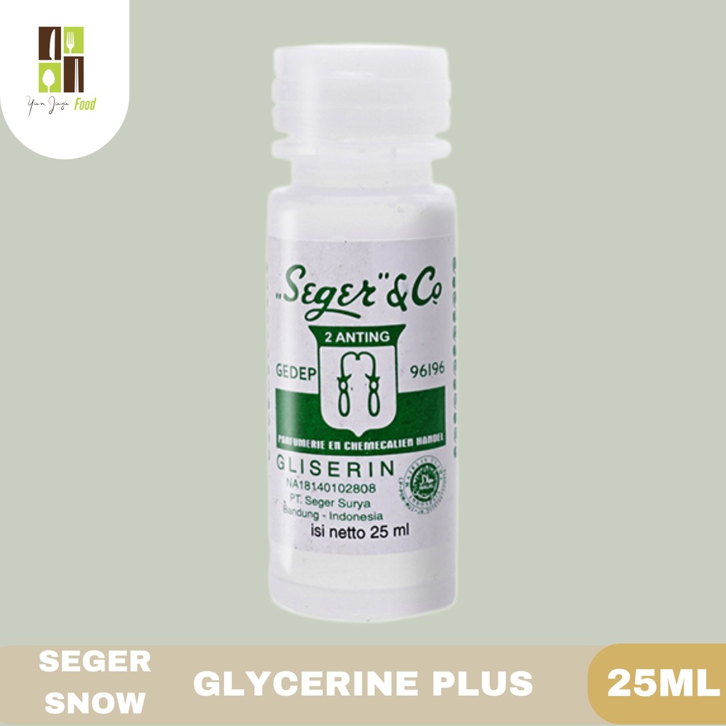 Seger&Co Glycerine 25ml / Tjap 2 Anting / Seger Gliserin / Perawatan Kulit