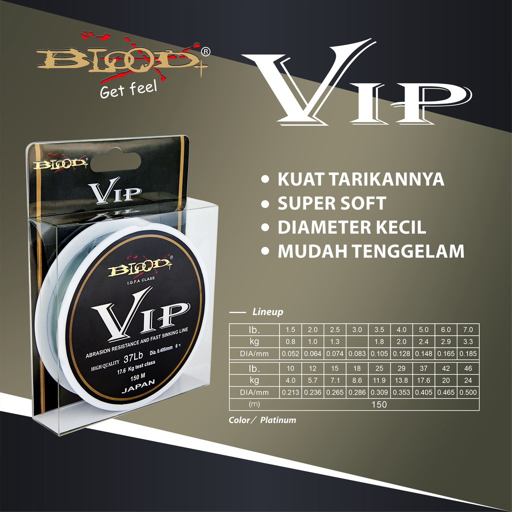 SENAR PANCING BLOOD VIP 150M
