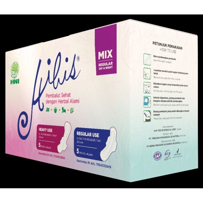 

HIBIS MIX HNI ORIGINAL FREE PANTYLINER 1 SACHET