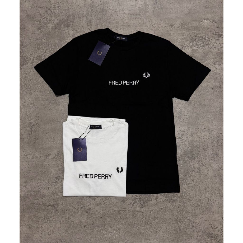 New Kaos Branded FP Bordir FontLogo Premium//Kaos Branded Fred Pria//Kaos Fred Bordir//Baju Kaos Pri