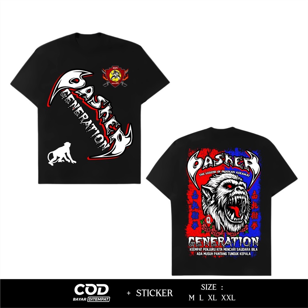 (KPSB) KAOS IKSPI IKSPI KERA SAKTI PASKER GENERATION  KAOS MAWAR IKSPI