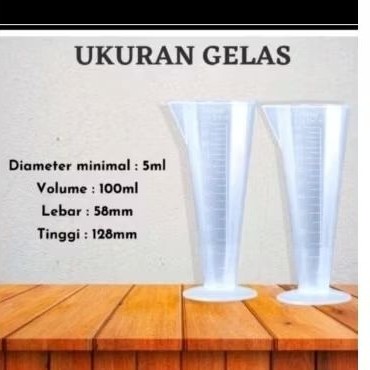 0Gelas Takar Oli 100ml | Gelas Takar 100ml Multifungsi