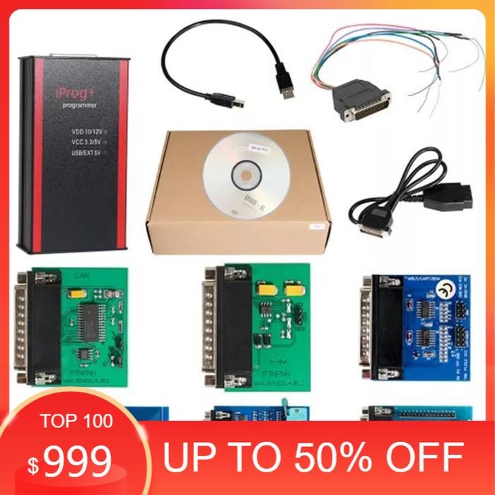 Iprog+ Iprog Pro V84 ECU Programmer Support Key Programmer Mileage Car