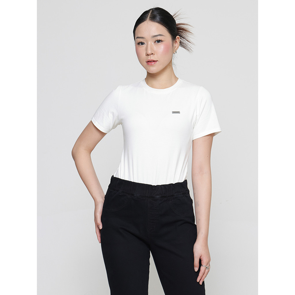 EXPAND Gretca Bodysuit 001.11594ED Bodysuit Wanita |Kaos Wanita - Atasan Lengan Pendek