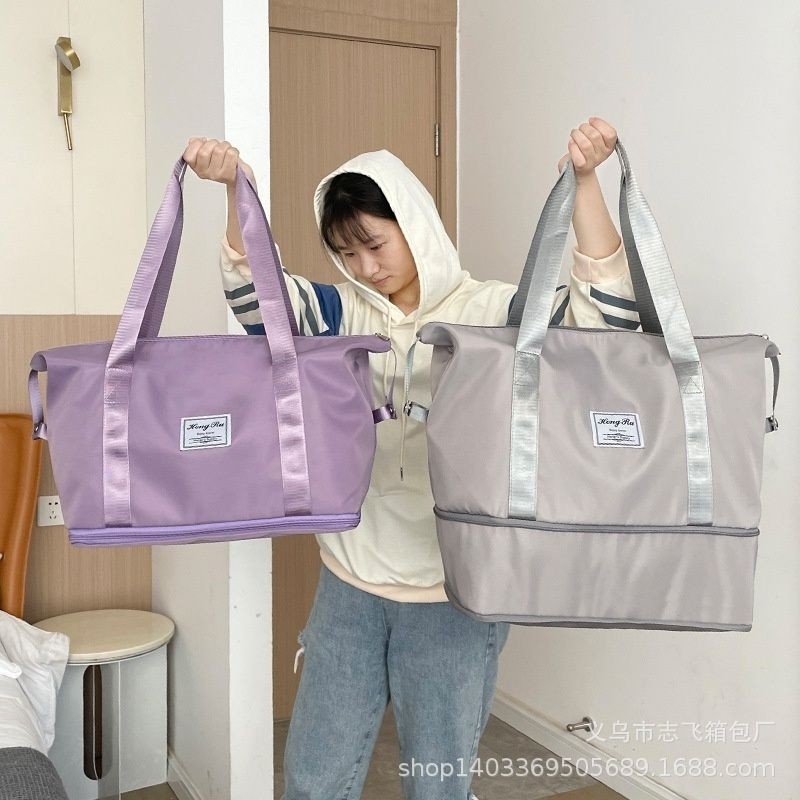 

(BBH) Tas travel lipat jumbo / tas travel 3 tingkat / duffle bag / Hand carry travel / tas gym / tas duffel lipat/ tas fitness/ tas travel anti air