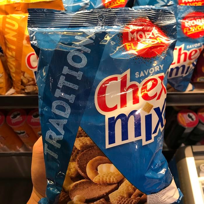

Chex Mix Traditional Savory Snack Mix 248gr | snack impor mix 248 grm