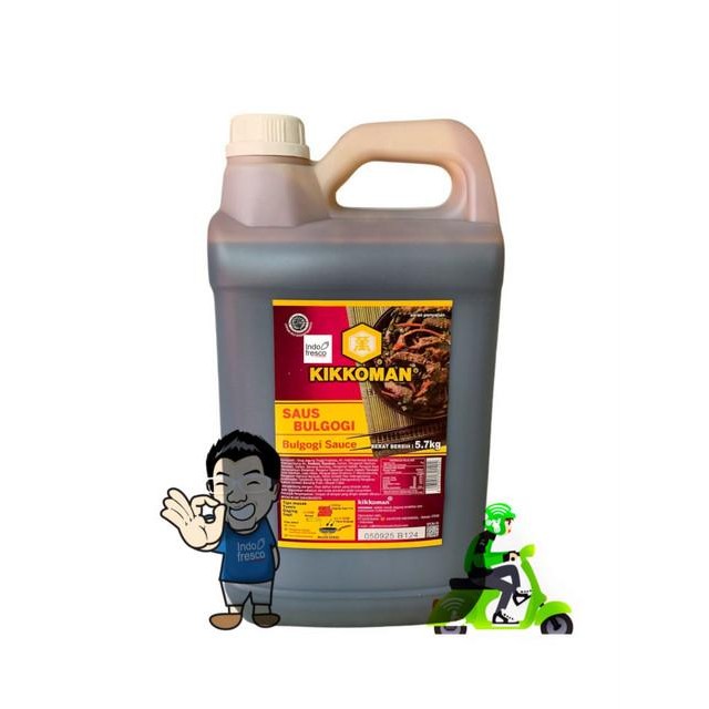 

PROMO! Kikkoman Bulgogi Sauce- Saus Bulgogi Jerigen Halal 5.7Kg KHUSUS GOSEND