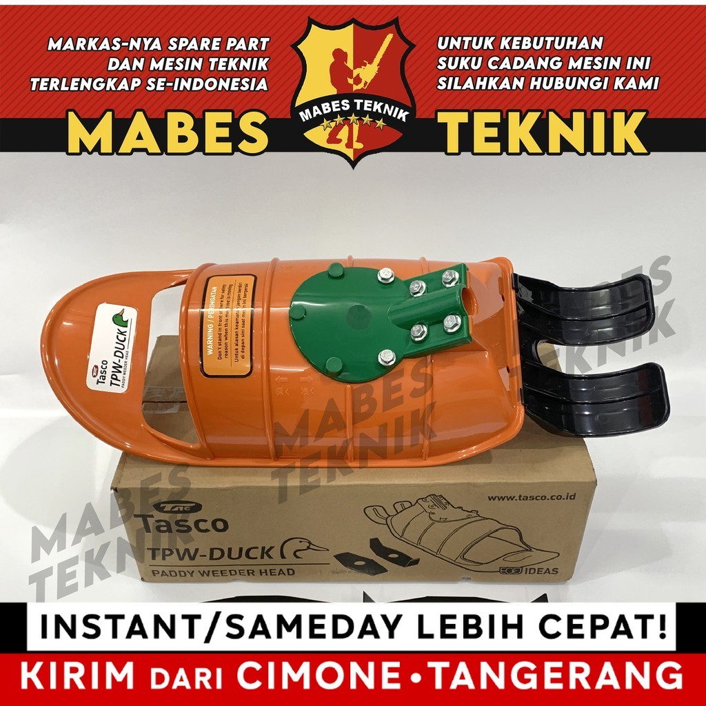 TASCO TPW-DUCK / TPW DUCK - MESIN / ALAT PENYIANG PADI - PADDY WEDDER - ADAPTOR MESIN POTONG RUMPUT