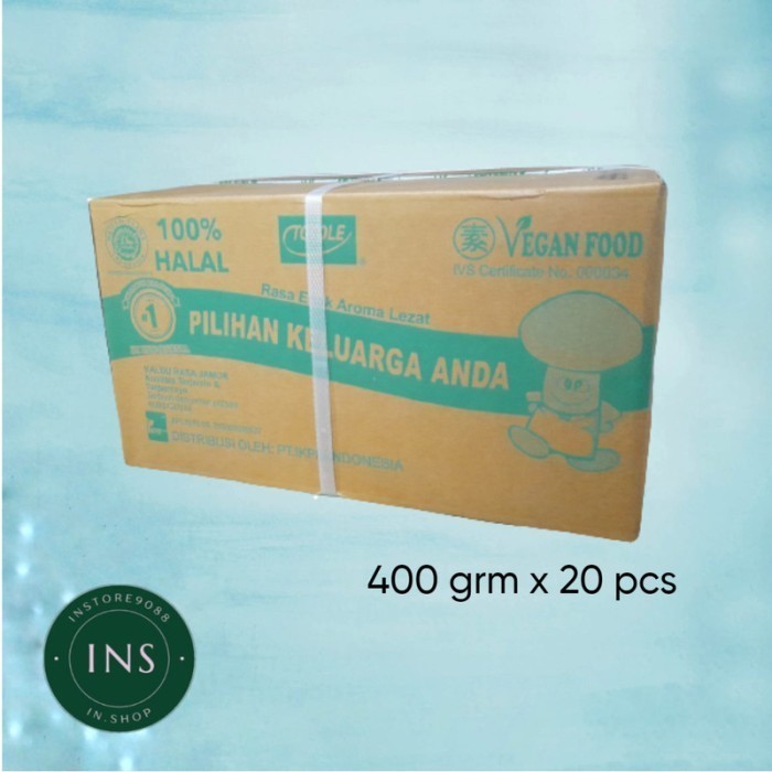 

Totole Kaldu Jamur Halal Vegan 400 Gram 20 Pcs