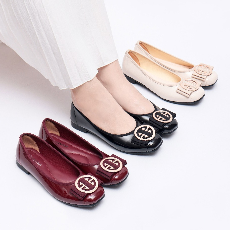 ZABRIN.ID  Navisa Sepatu Wanita Sepatu Flat Shoes Wanita Korea Jessica