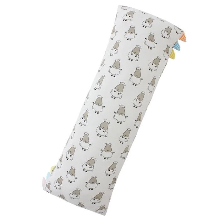 Baabaasheepz Bedtime Buddy XL - Guling Dewasa Bahan Bambu - Classic-White XL