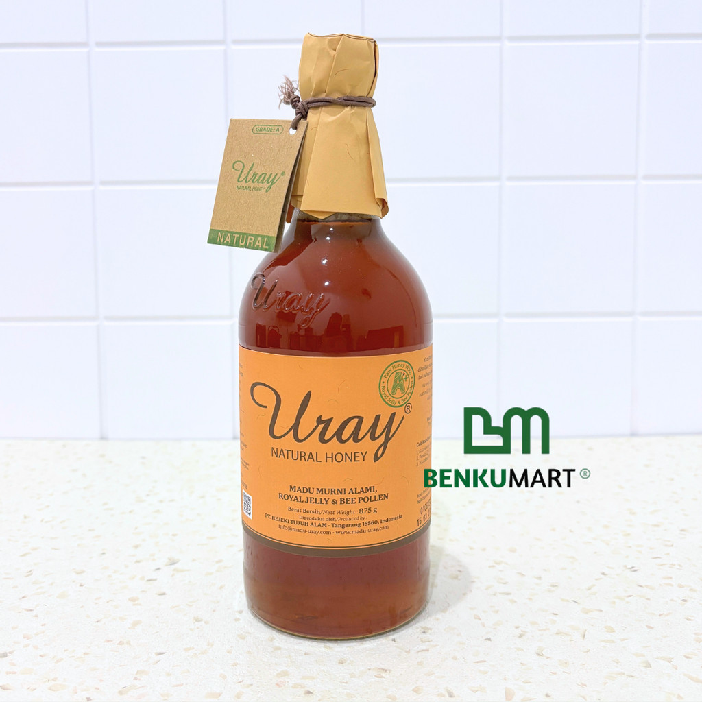 

Madu Uray 875 gr | Grade A+ | Natural Honey 100% | Madu Lebah Alami 875gr
