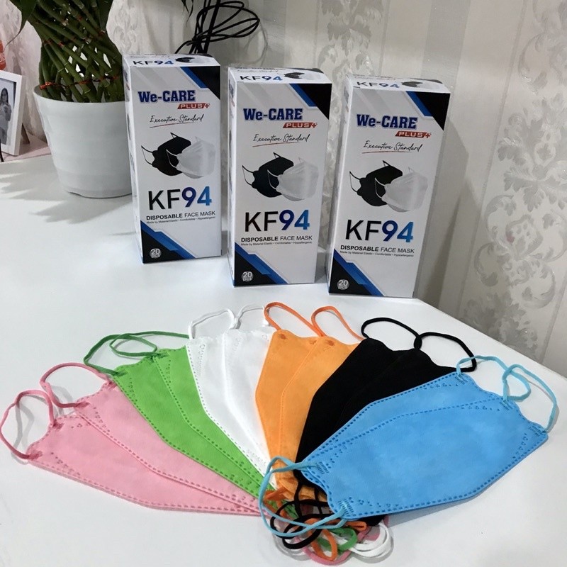 We Care Earloop KF94 masker korea isi 20pcs/Box