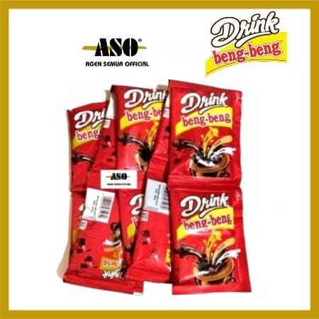 

DRINK BENG-BENG DRINK 30gr MINUMAN COKELAT BUBUK RENCENG ( ISI 10)