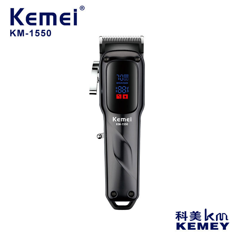 Kemei KM-1550 Hair Clipper 7000RPM 2000MAH Alat Cukur Rambut KM 1550 Elektrik KM1550