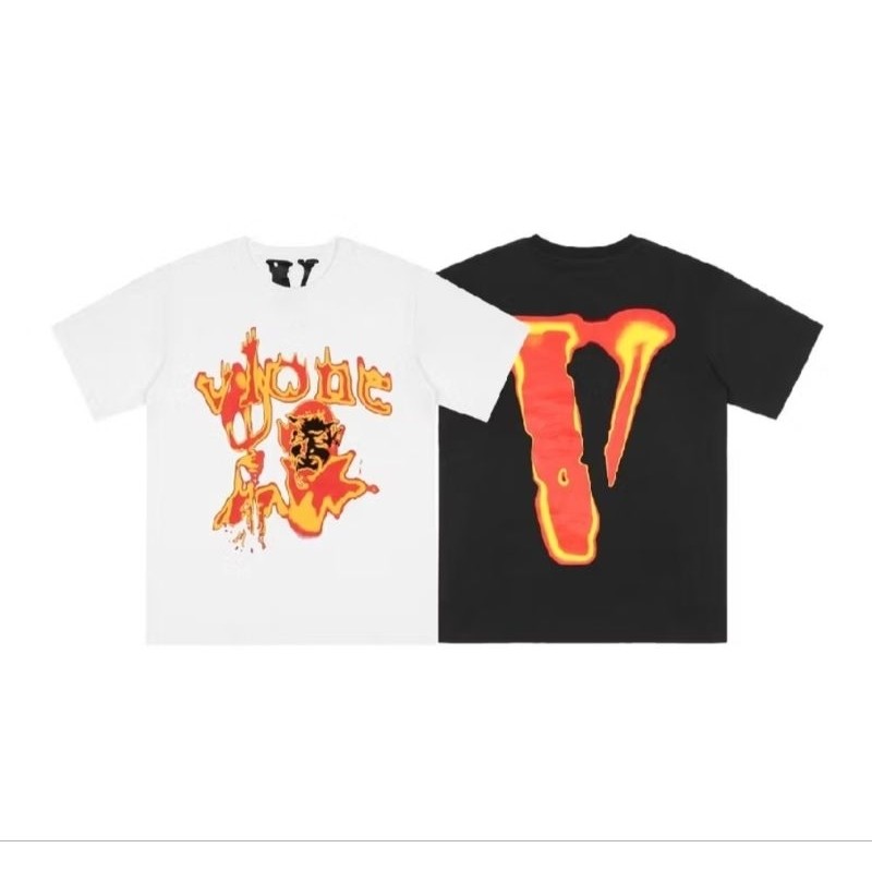 (COD) KAOS VLONE DEVIL TSHIRT VLONE DEVIL T-SHIRT PREMIUM UNISEX