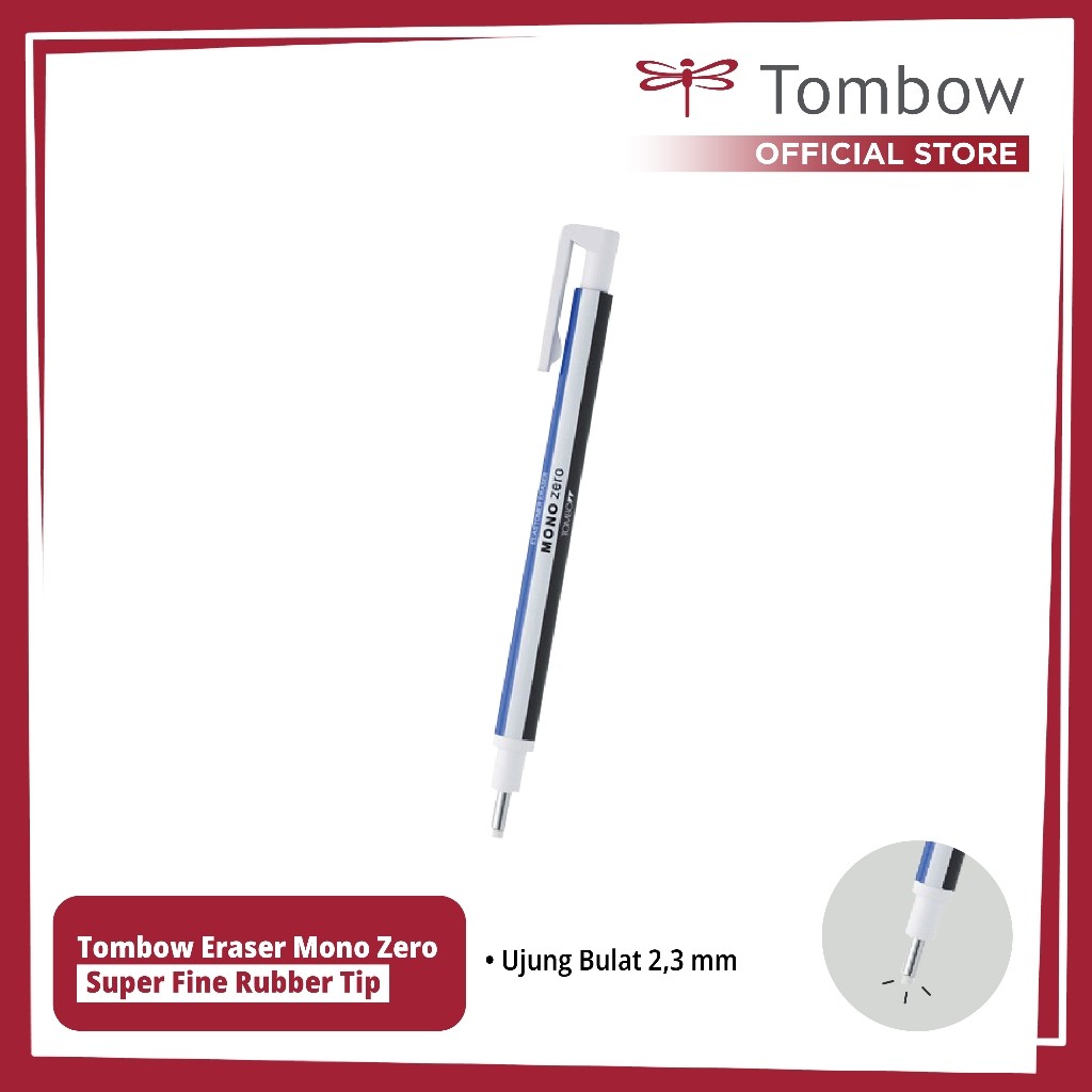 

Tombow Penghapus / Eraser Mono Zero Super Fine Rubber Tip