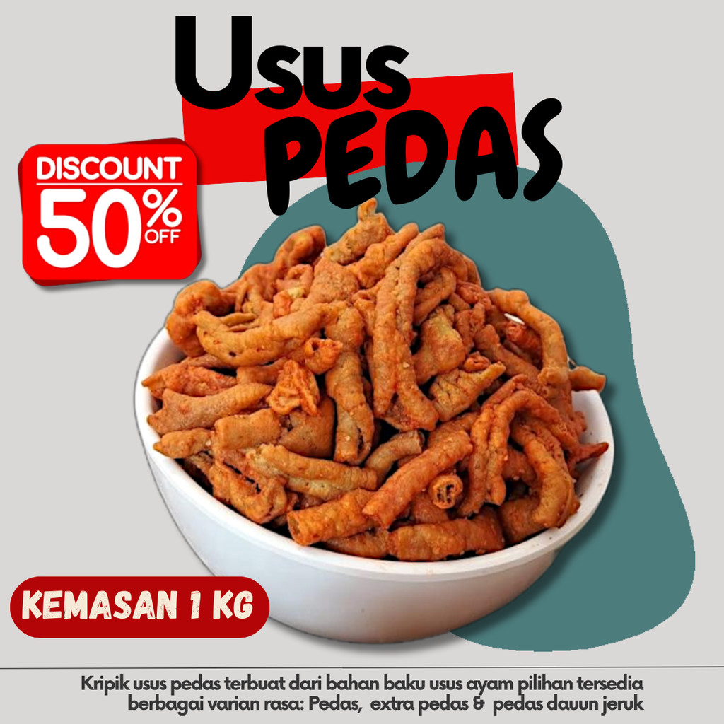 

1kg keripik usus ayam