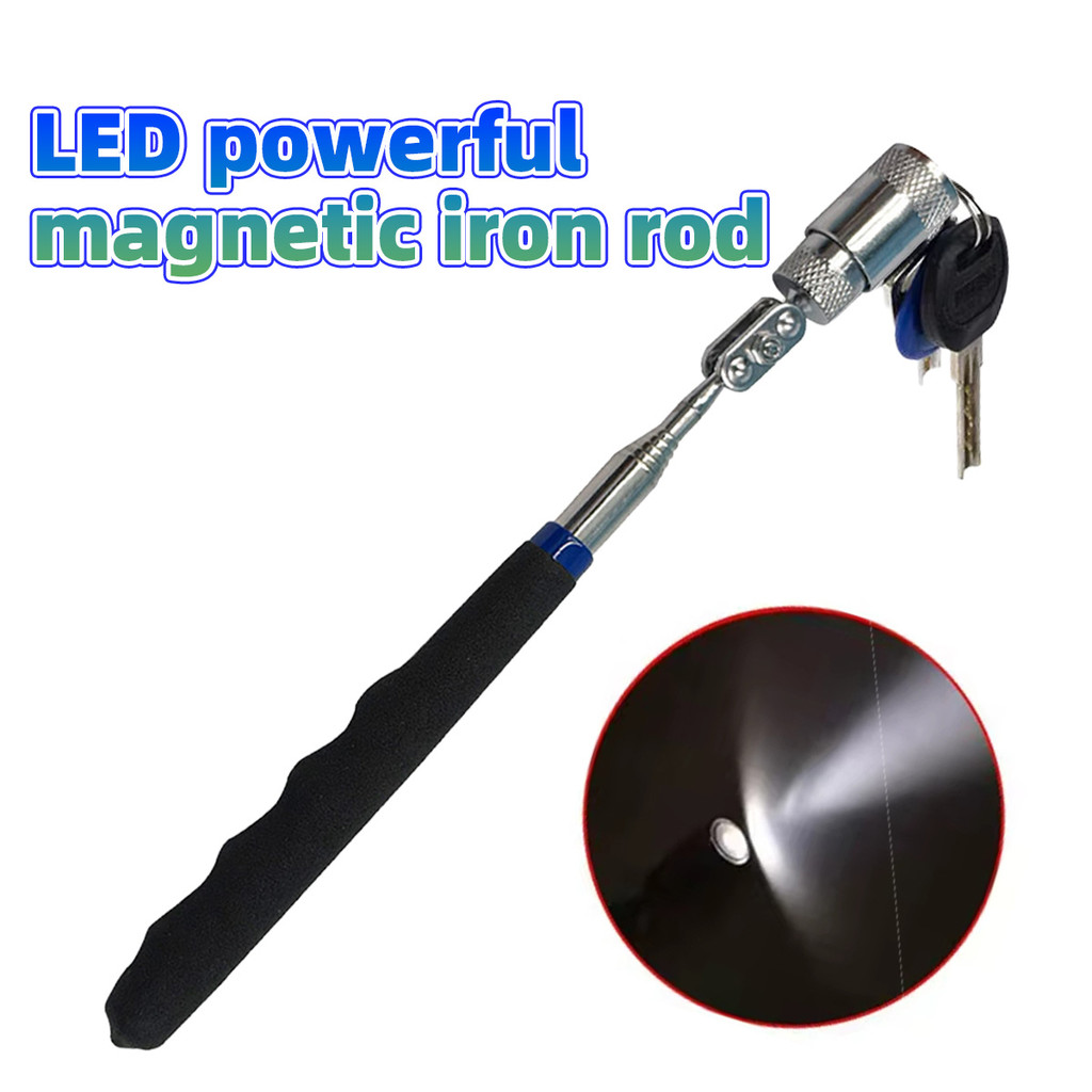 magnet batang super kuat Ringkas dan portabel dengan daya tarik magnet yang kuat Tongkat Telescopic 